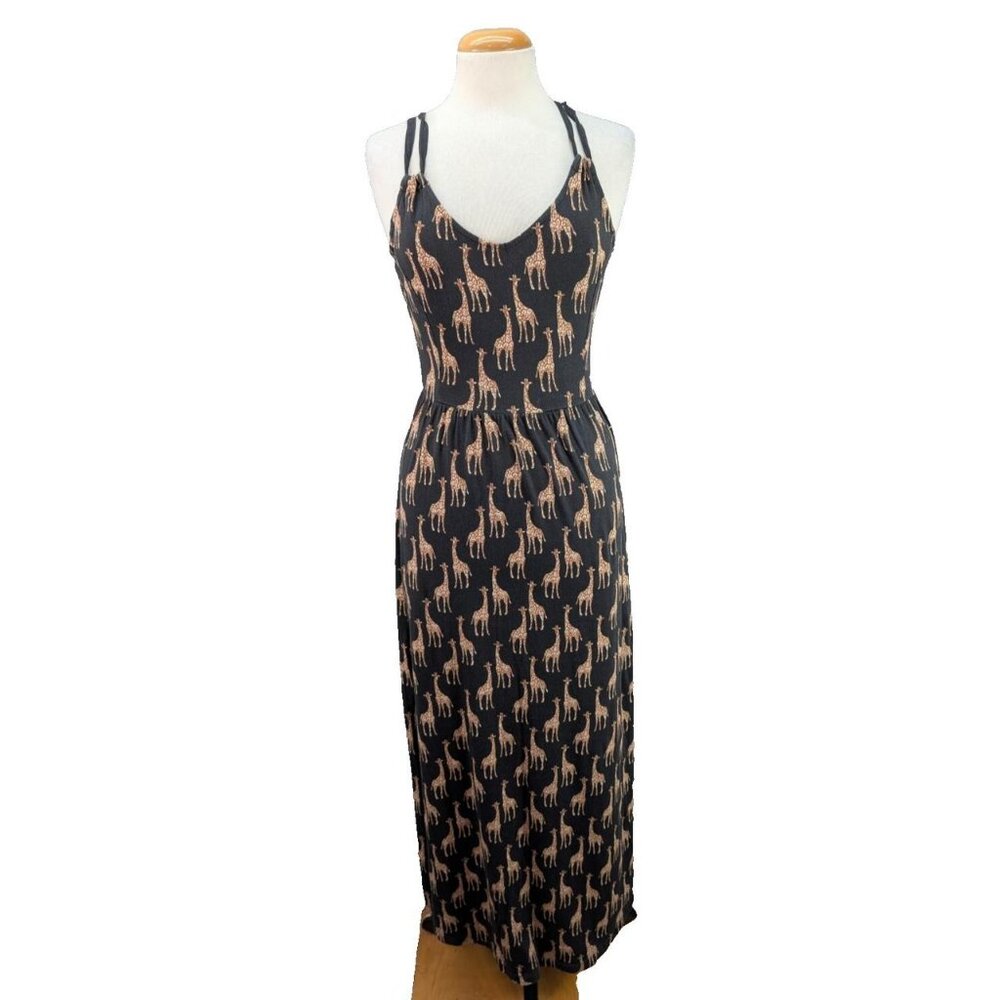 Fat Face Giraffe Sleeveless Maxi Dress